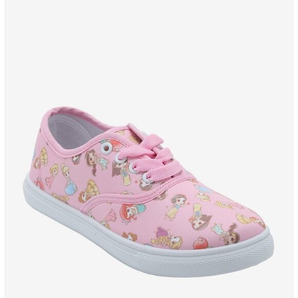 Hot Topic Disney Princess Chibi Lace-Up Sneakers - Picture 1 of 7